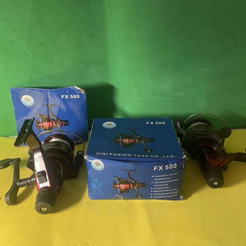 FX 500 Spinning Reels Set of 2 Brand new